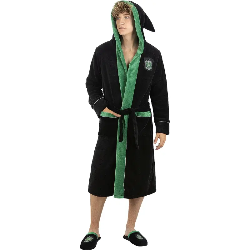 Accappatoio in pile Serpeverde adulto