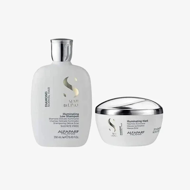 Alfaparf Semi di Lino Diamond Kit Shampoo e Maschera