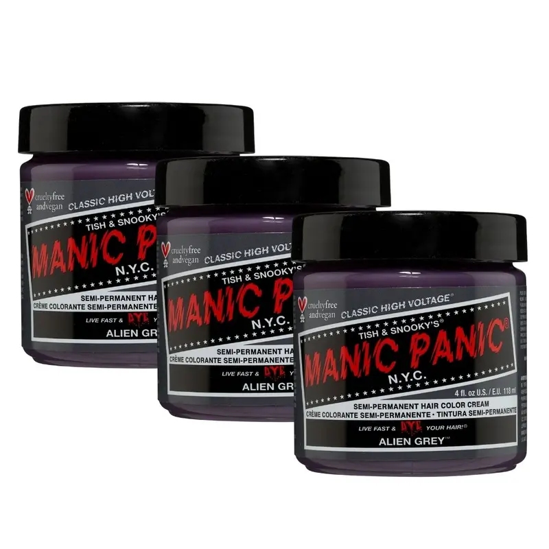 Alien Grey – Classic High Voltage 118 ml – Set 3 Vasetti (-15%)