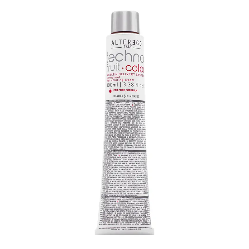 Alterego Technofruit Color 6/4 Biondo Scuro Rame 100ml - colorazione permanente