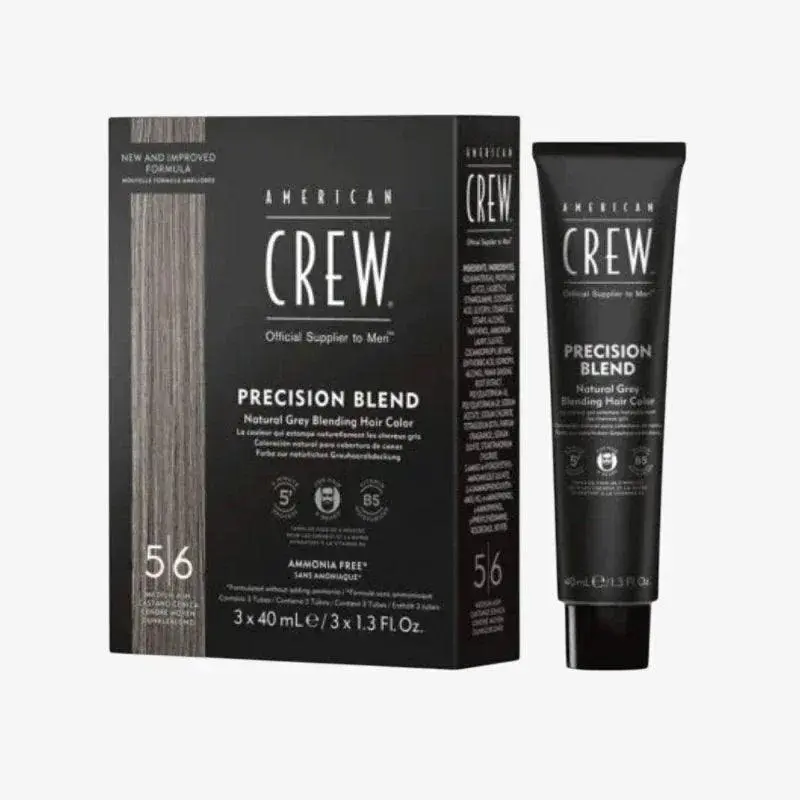 American Crew Precision Blend 5/6 Medium Ash 3x40ml