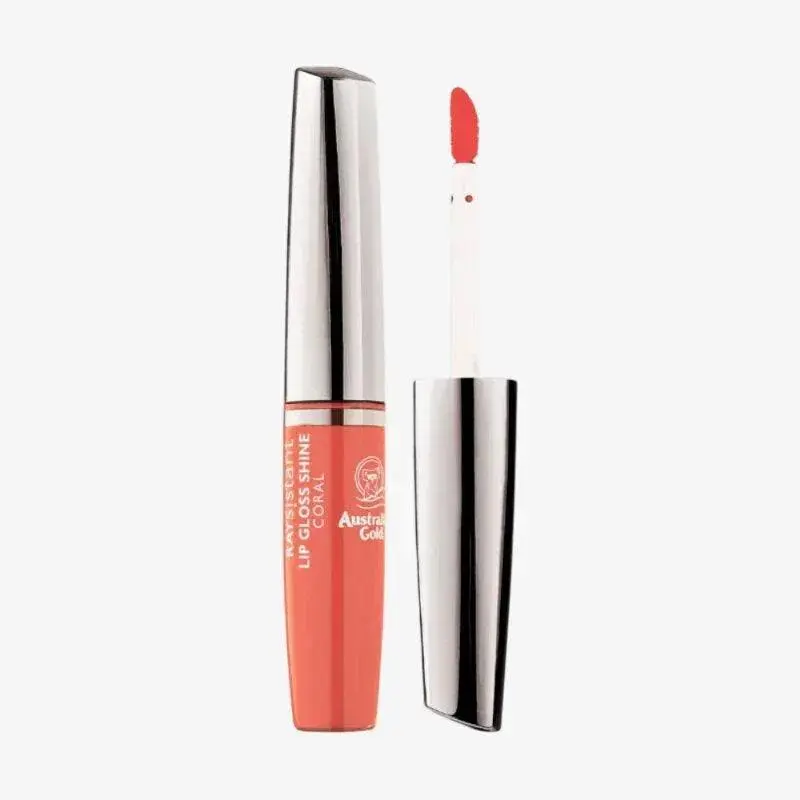Australian Gold Lip Gloss Shine Coral 6ml