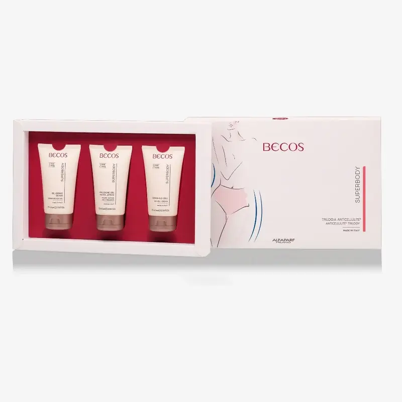 Becos Superbody Trilogia Anticellulite Kit 3x75ml