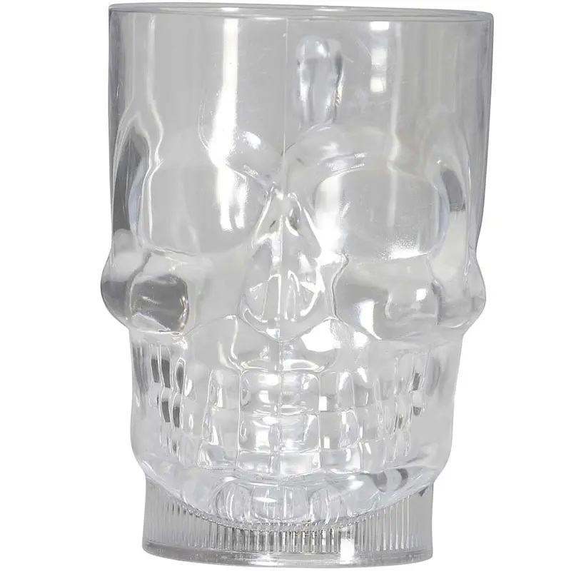 Caraffa a teschio con luce 700 ml