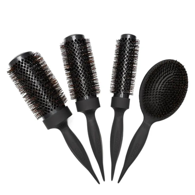 Cocco Aura Brush Set Black 4pz - set di spazzole