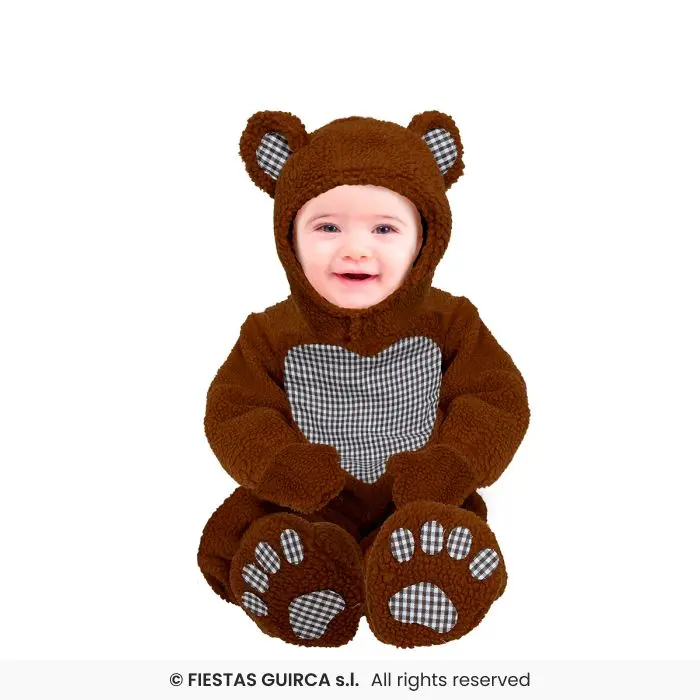 COSTUME BABY ORSO BRUNO PELOUCHE