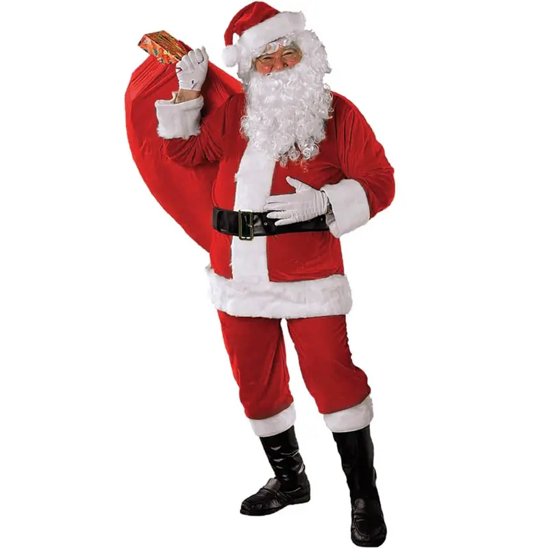Costume da Babbo Natale Premium per uomo