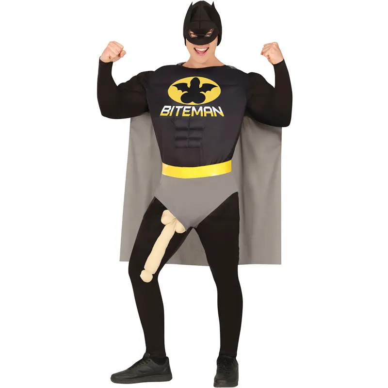 Costume da Batman esibizionista per uomo