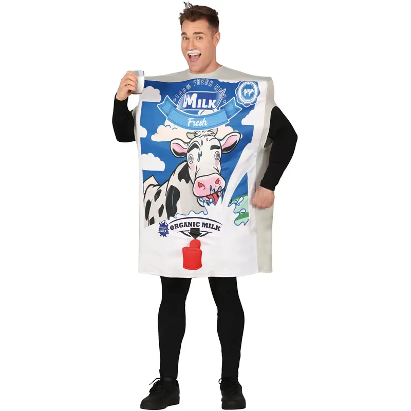 Costume da Brik di latte per uomo