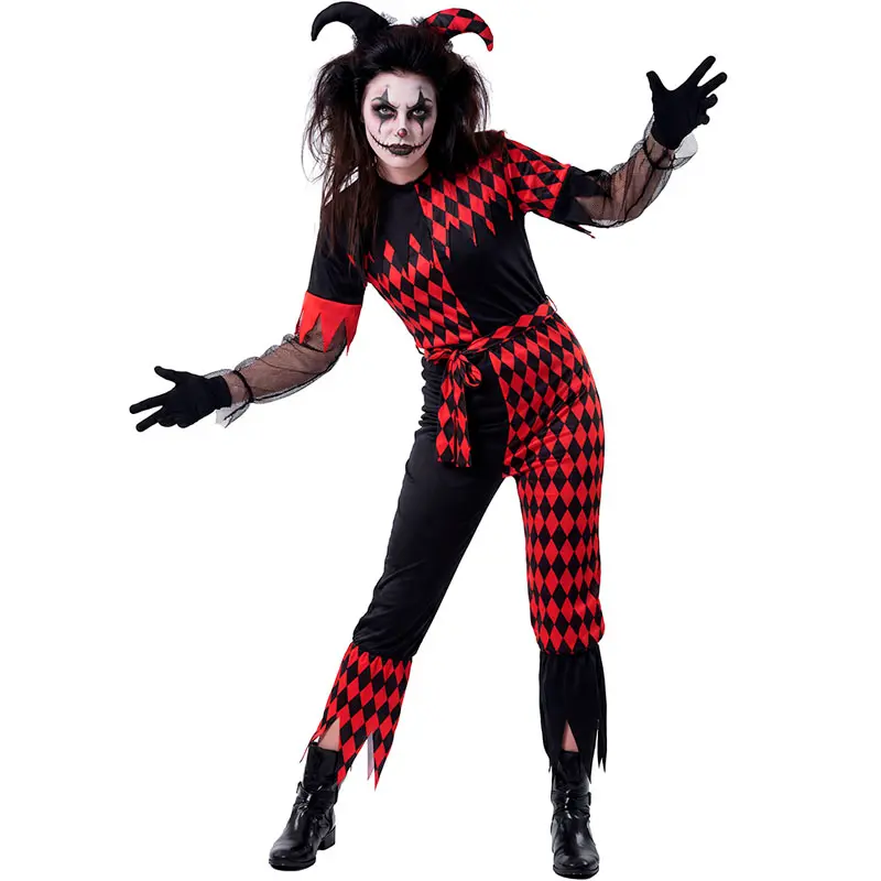 Costume da Buffona Sinistra per donna