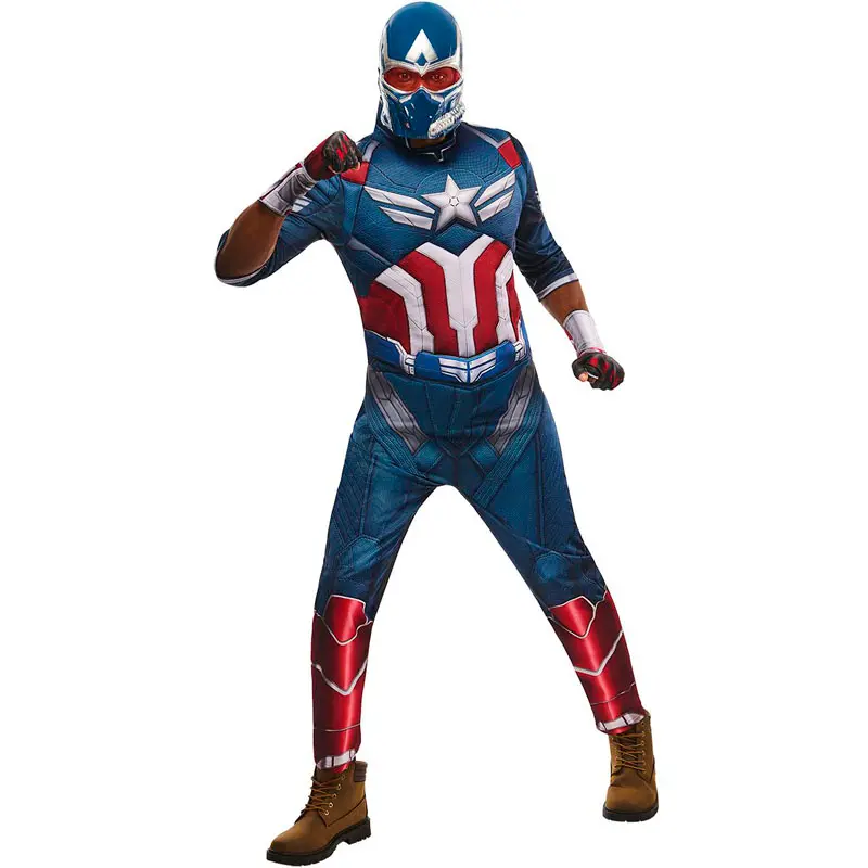 Costume da Capitan America BNW deluxe per uomo