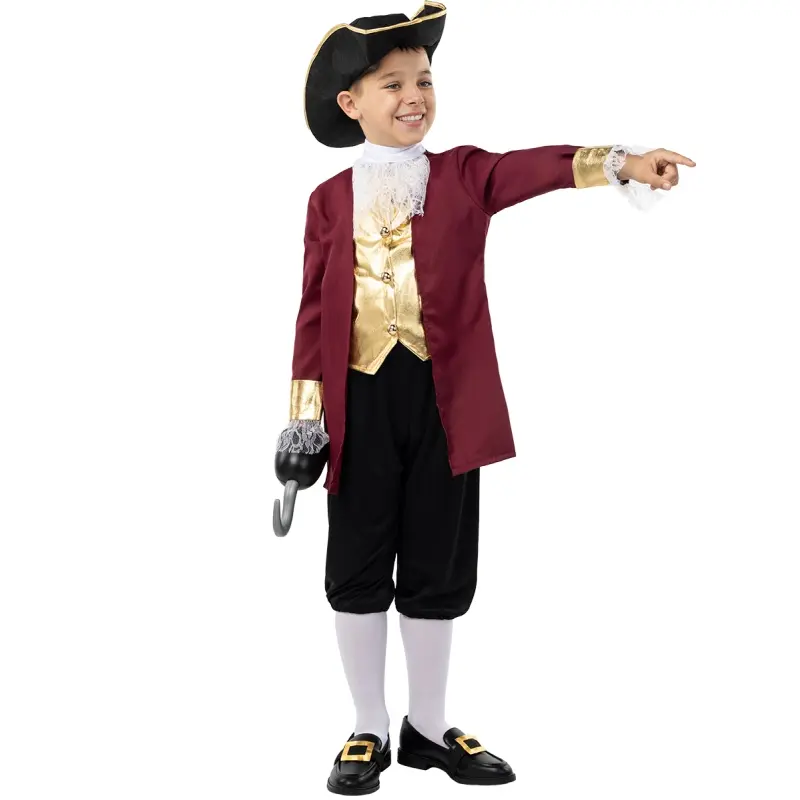 Costume da Capitan Uncino classico per bambino