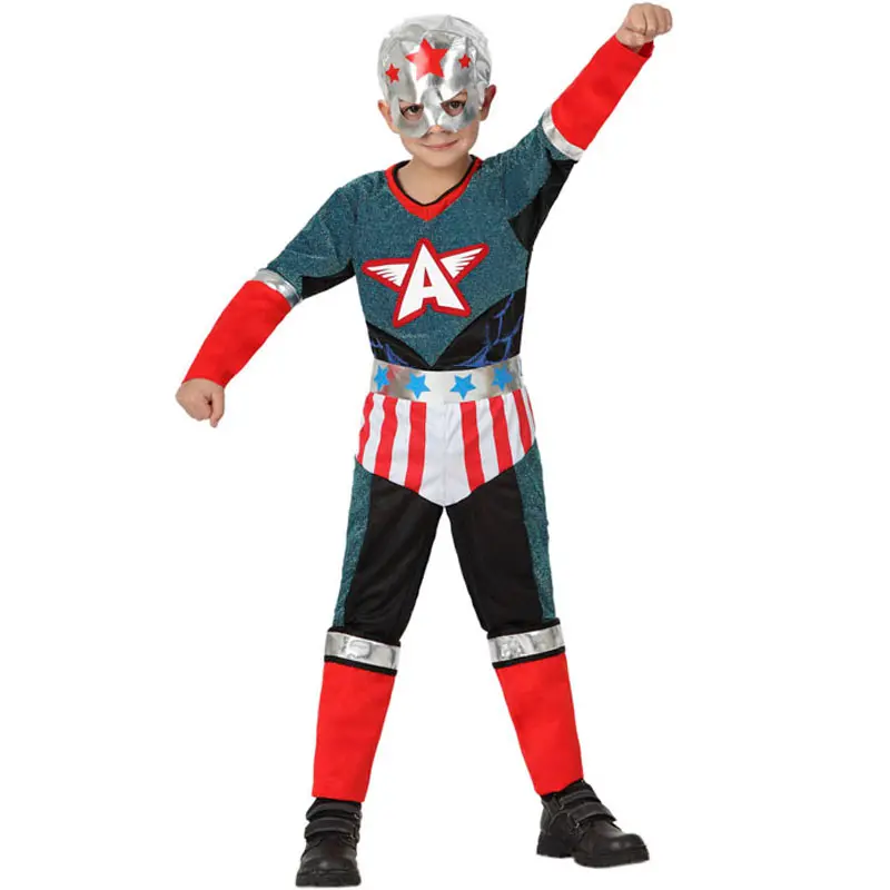 Costume da Capitano America Comic per bambino