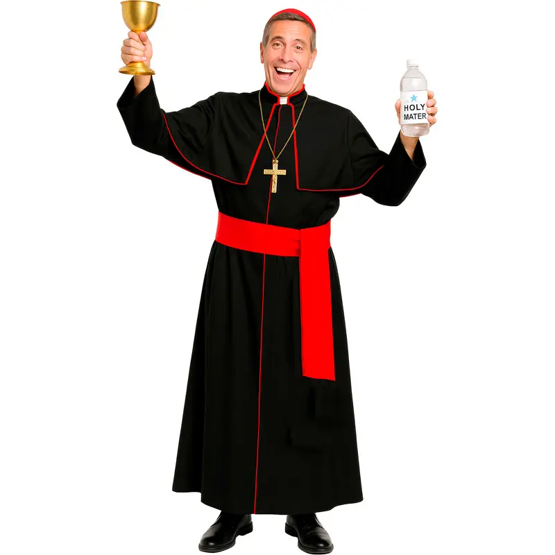 Costume da Cardinale di Roma per uomo