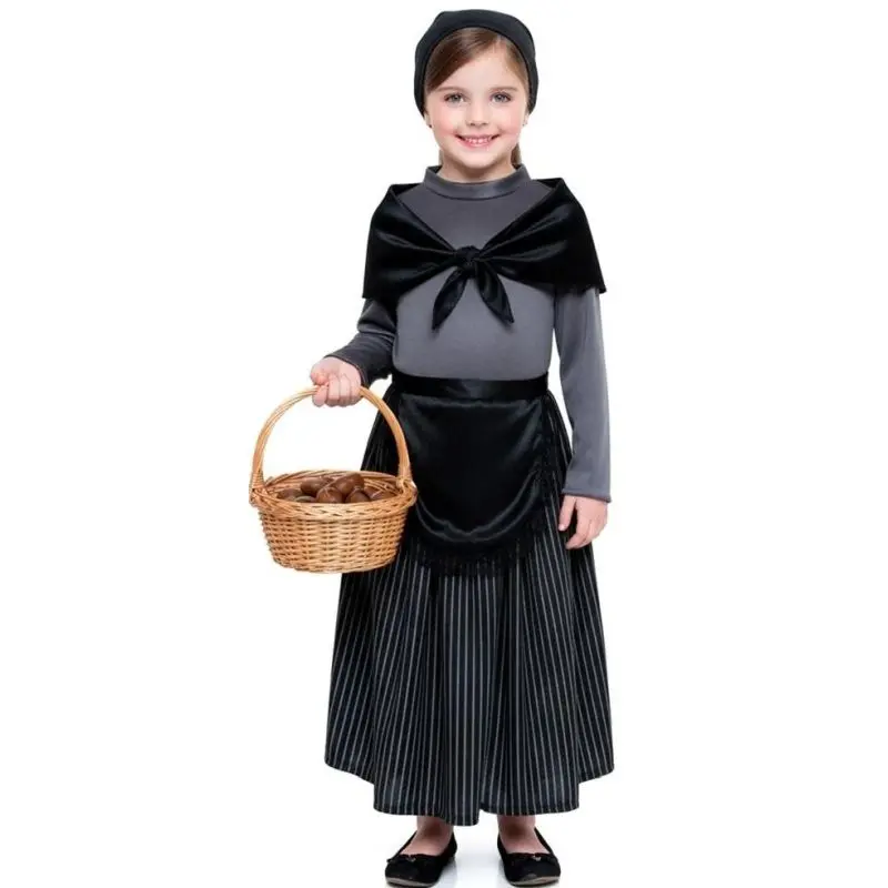 Costume da Castagnara Tradizionale per bambina