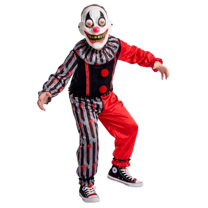 Costume da Clown Lunatico per bambino