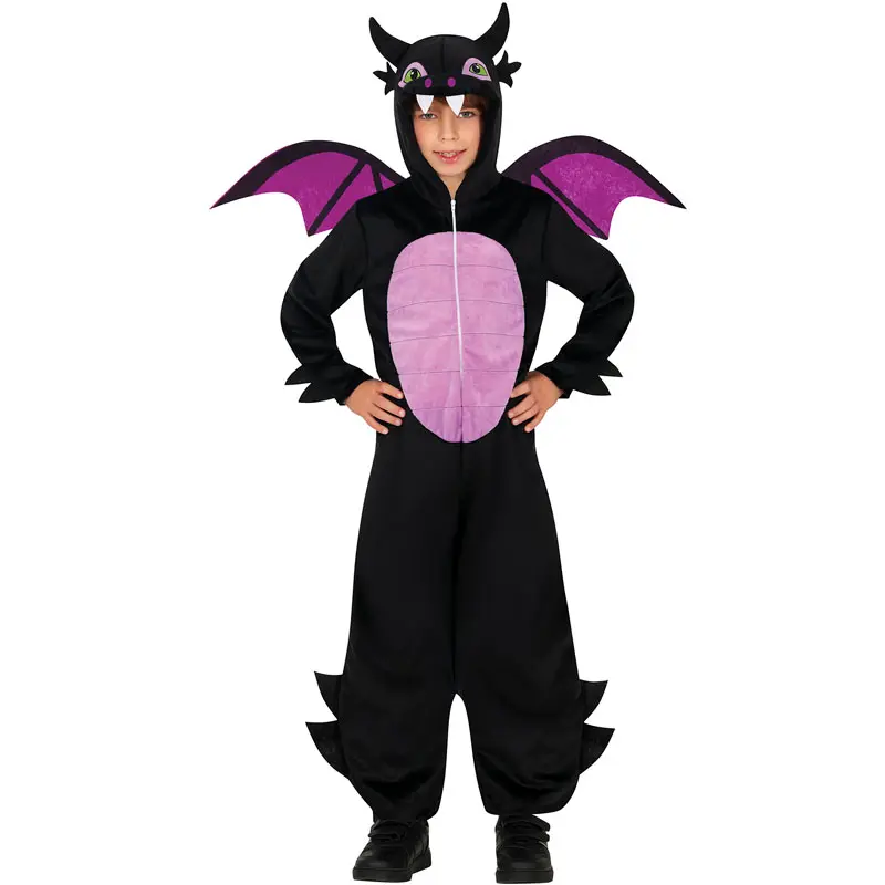 Costume da Drago nero per bambino