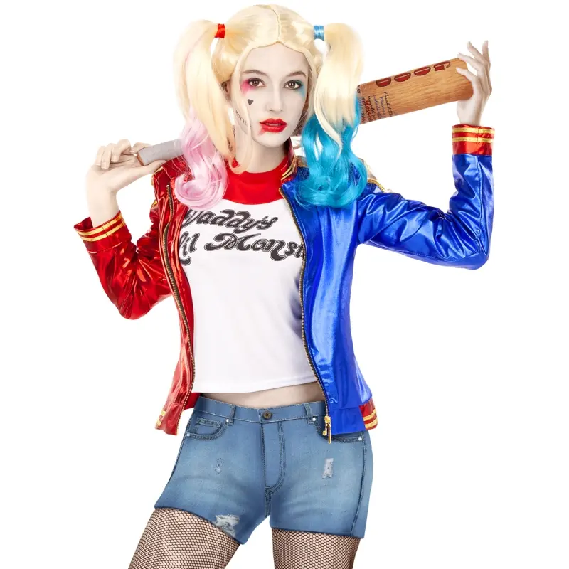 Costume da Giacca Harley Quinn Suicide Squad per donna
