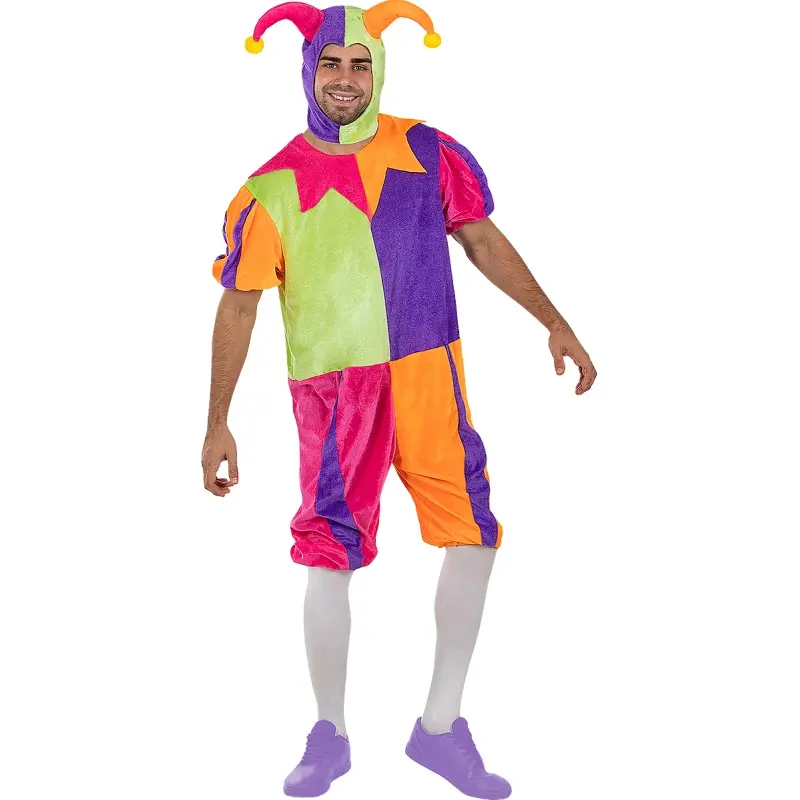 Costume da Giullare della corte medievale per uomo