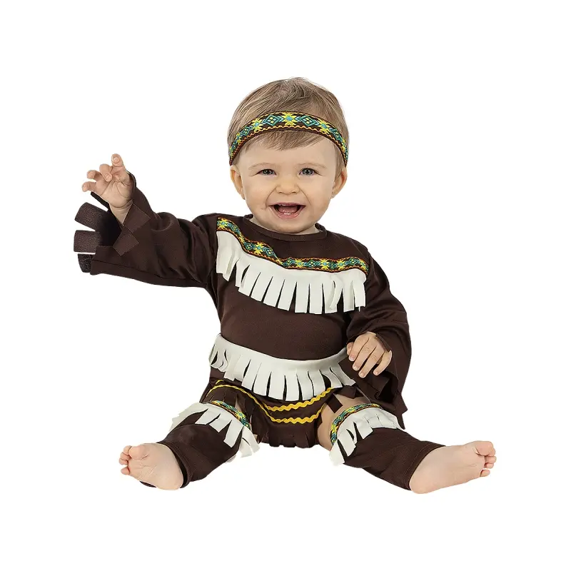 Costume da Indiano Sioux per neonato