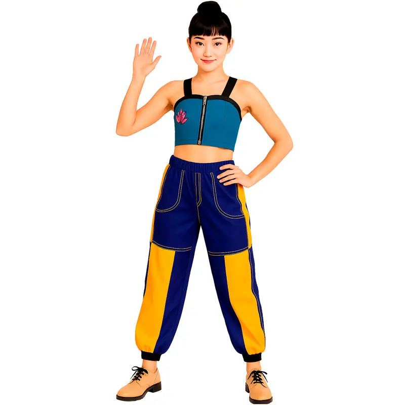 Costume da K-pop Lotus per Donna