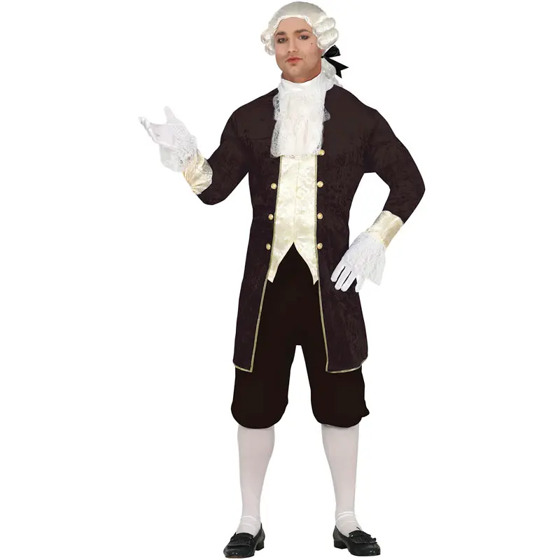 Costume da Marchese epoca marrone per uomo