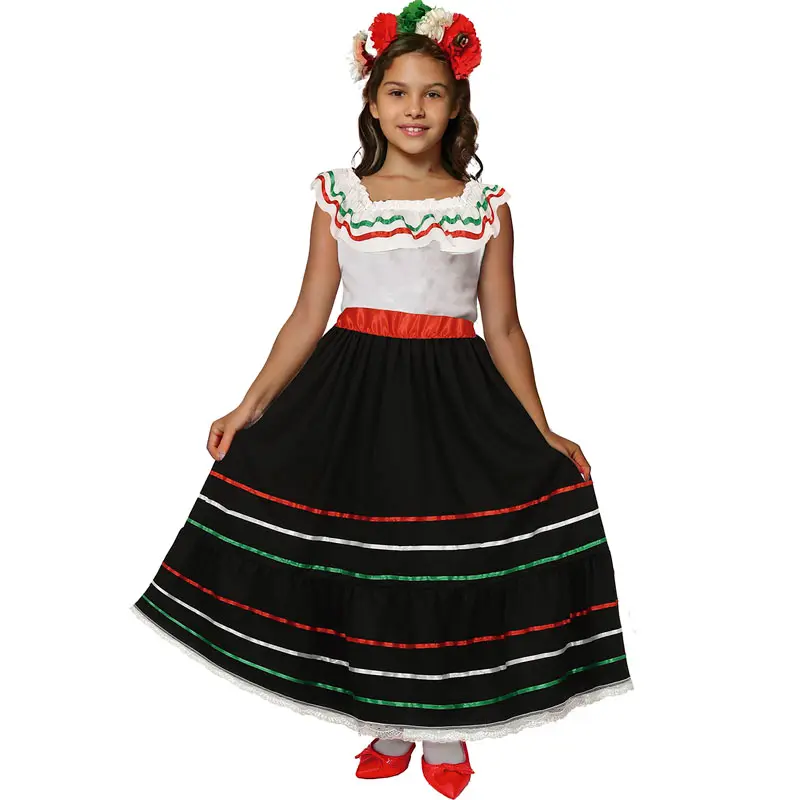 Costume da Messicana Yaneli per bambina