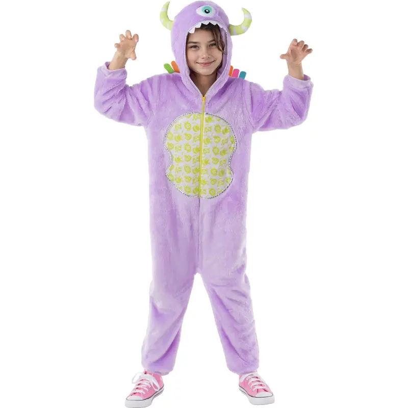 Costume da Mostro Colorato per bambina