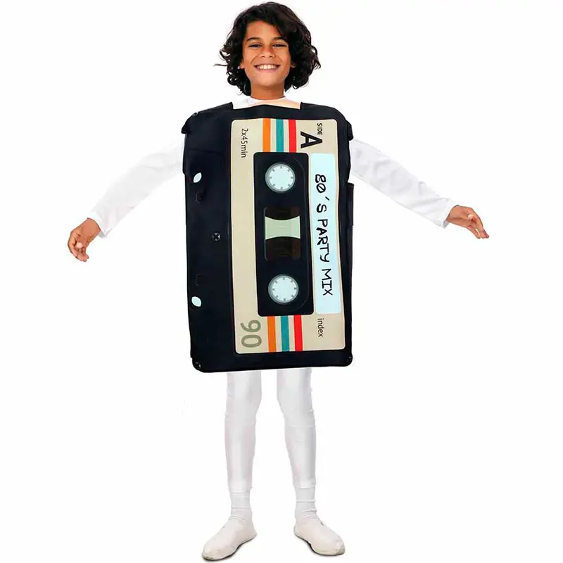 Costume da musicassetta per bambini