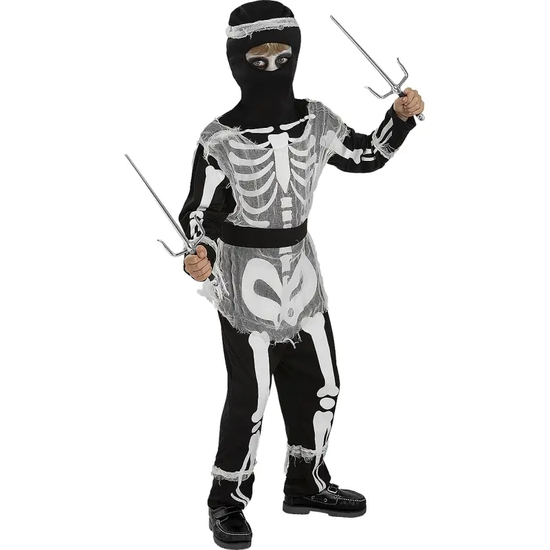 Costume da Ninja Scheletro Zombie per bambino