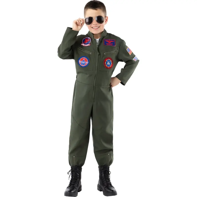 Costume da Pilota Top Gun per bambino