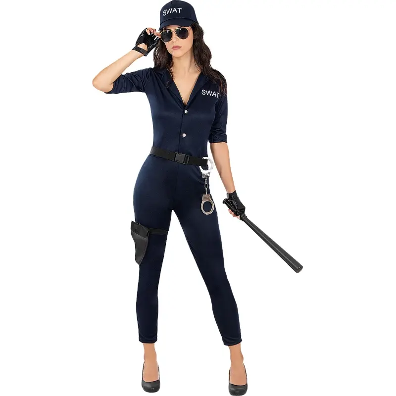 Costume da Polizia d’Élite SWAT per donna