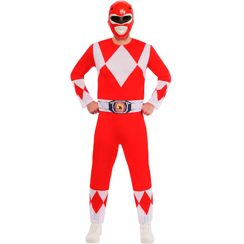 Costume da Power Ranger rosso MGM per uomo