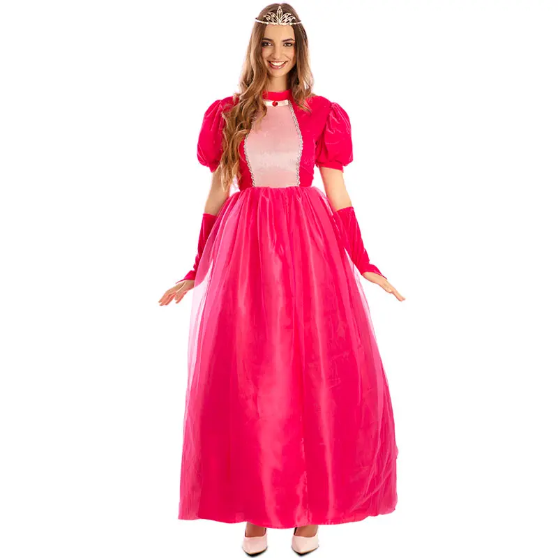 Costume da Principessa Peach Mario per donna