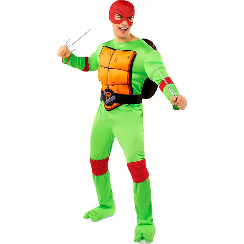Costume da Raffaello delle Tartarughe Ninja per uomo