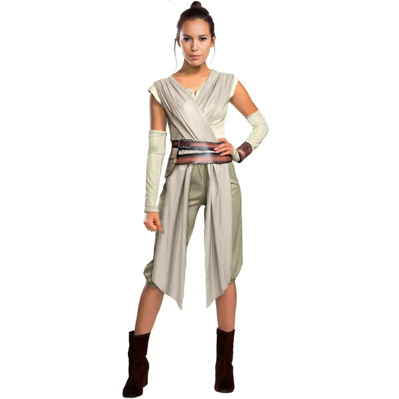 Costume da Rey Star Wars deluxe per donna