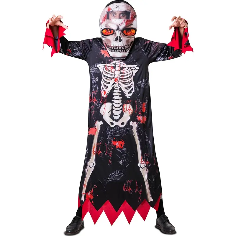 Costume da Scheletro grossa testa per uomo
