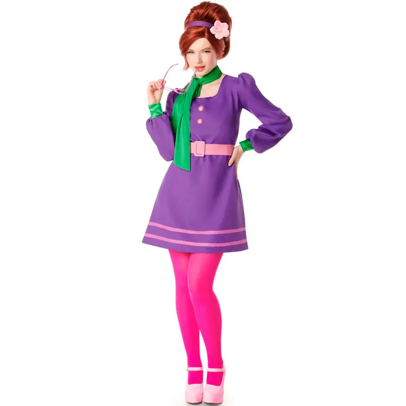 Costume da Spia stile Austin Powers per donna