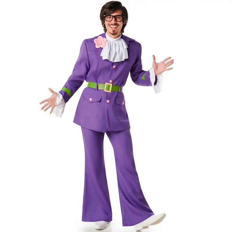 Costume da Spia stile Austin Powers per uomo