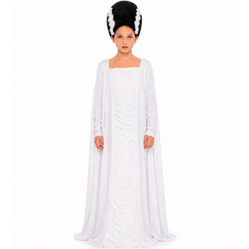 Costume da Sposa Mostro Frankenstein per bambina