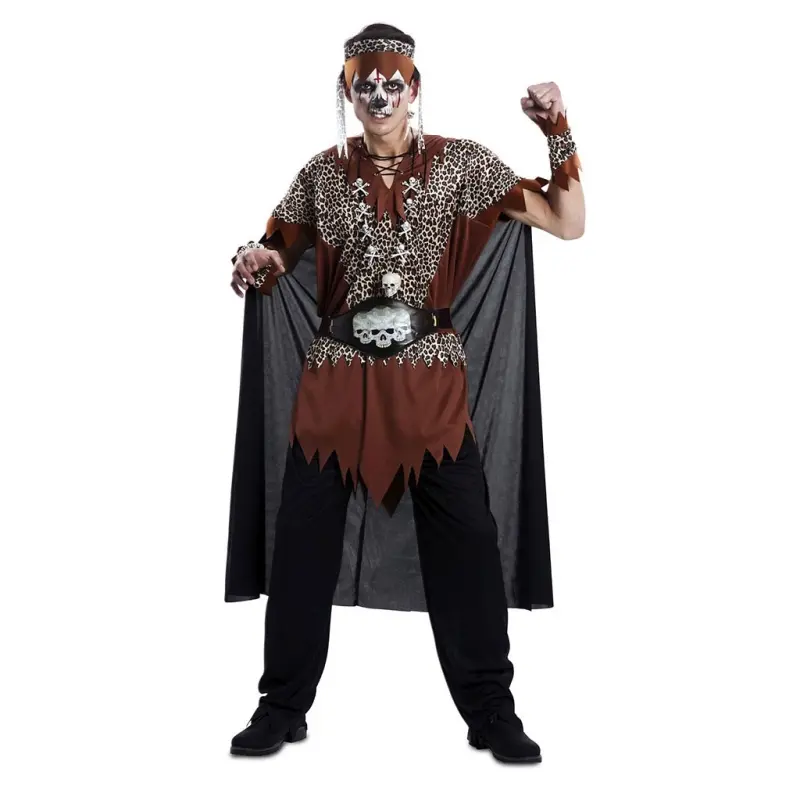 Costume da Stregone cannibale voodoo per uomo
