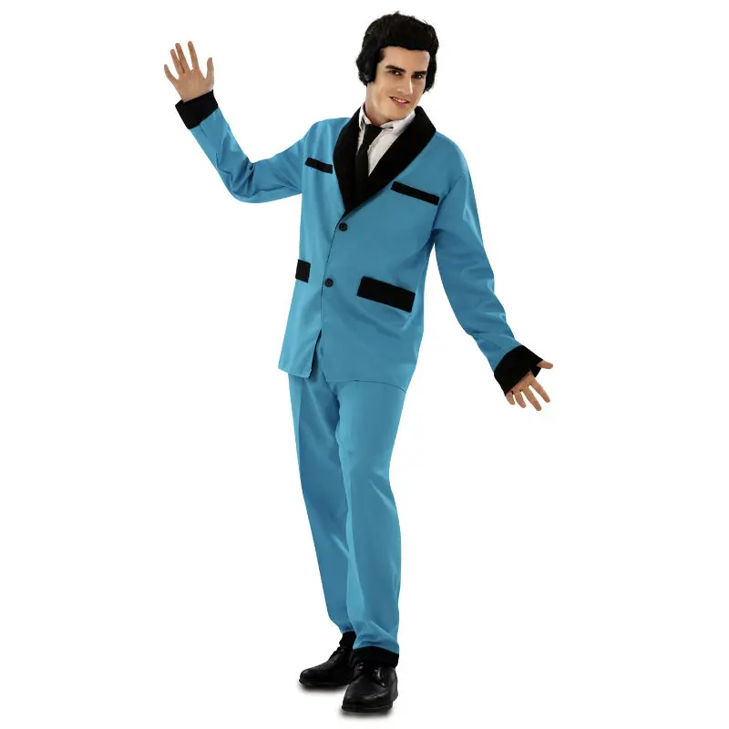 Costume da The Beatles blu per uomo