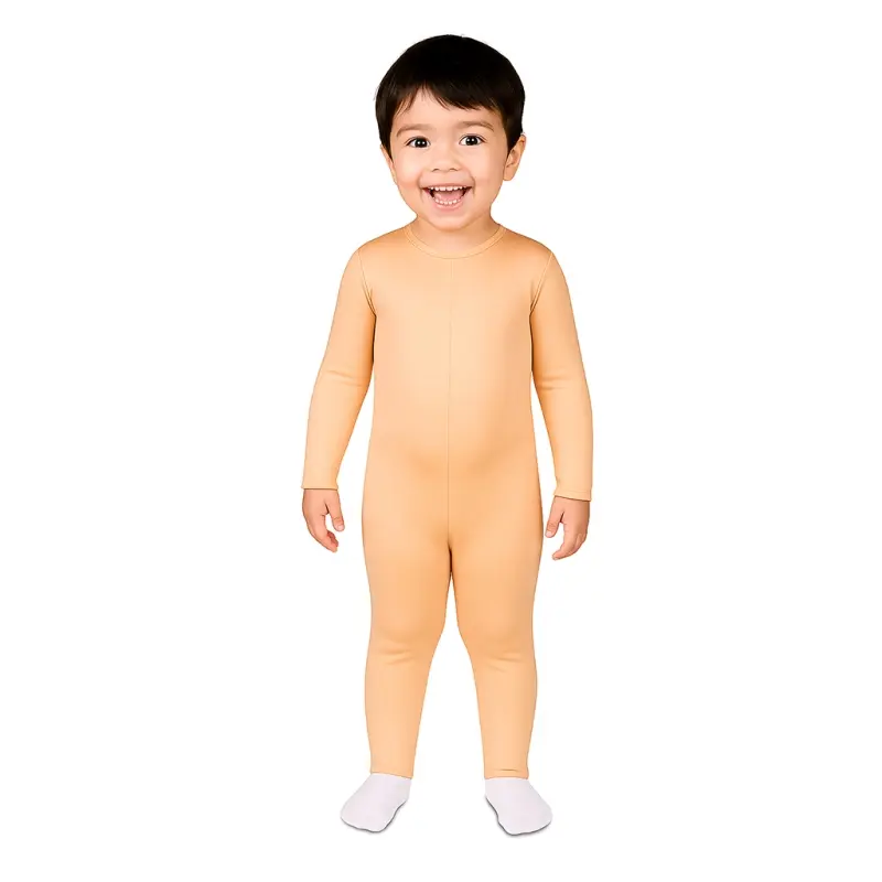 Costume da Tuta completa color crema per neonato