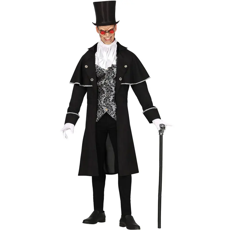 Costume da Vampiro argentato per uomo