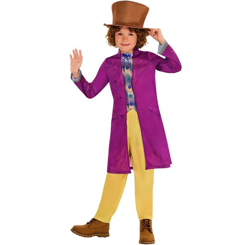 Costume da Willy Wonka Deluxe per bambino