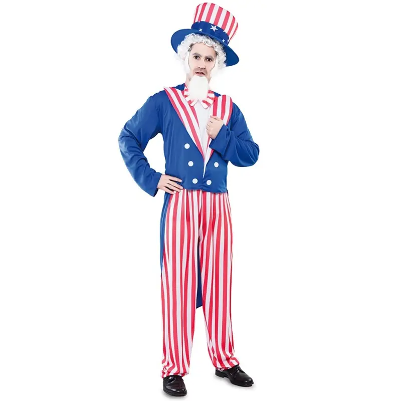 Costume da Zio Sam americano per uomo