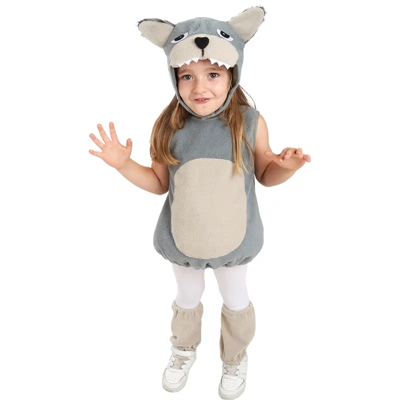 Costume di Lupo Kawaii per bambini