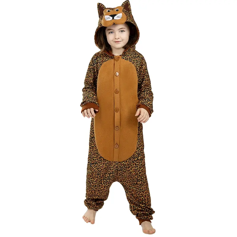 Costume di Onesie Leopardo per bambini