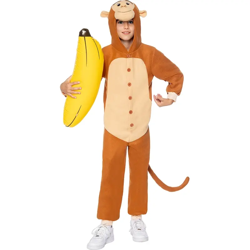 Costume di Onesie Scimmia per bambini