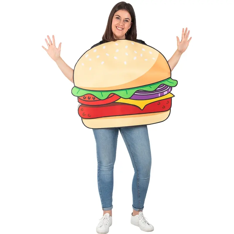 Costume Hamburger classico adulto unisex